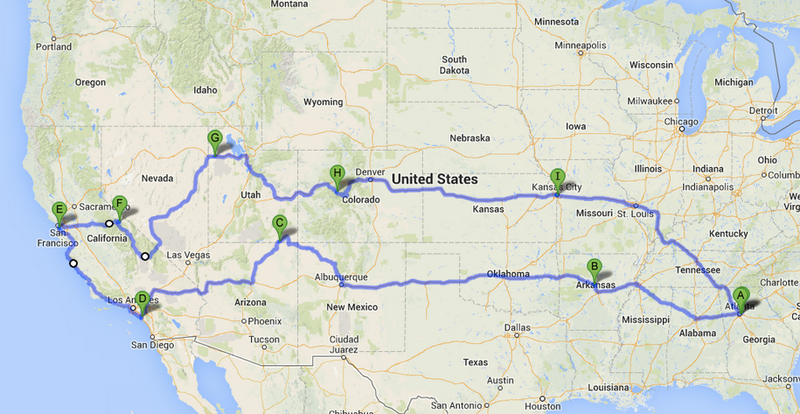 Illustration for article titled I’m Taking The CTS-V Wagon On A Cross-Country Roadtrip